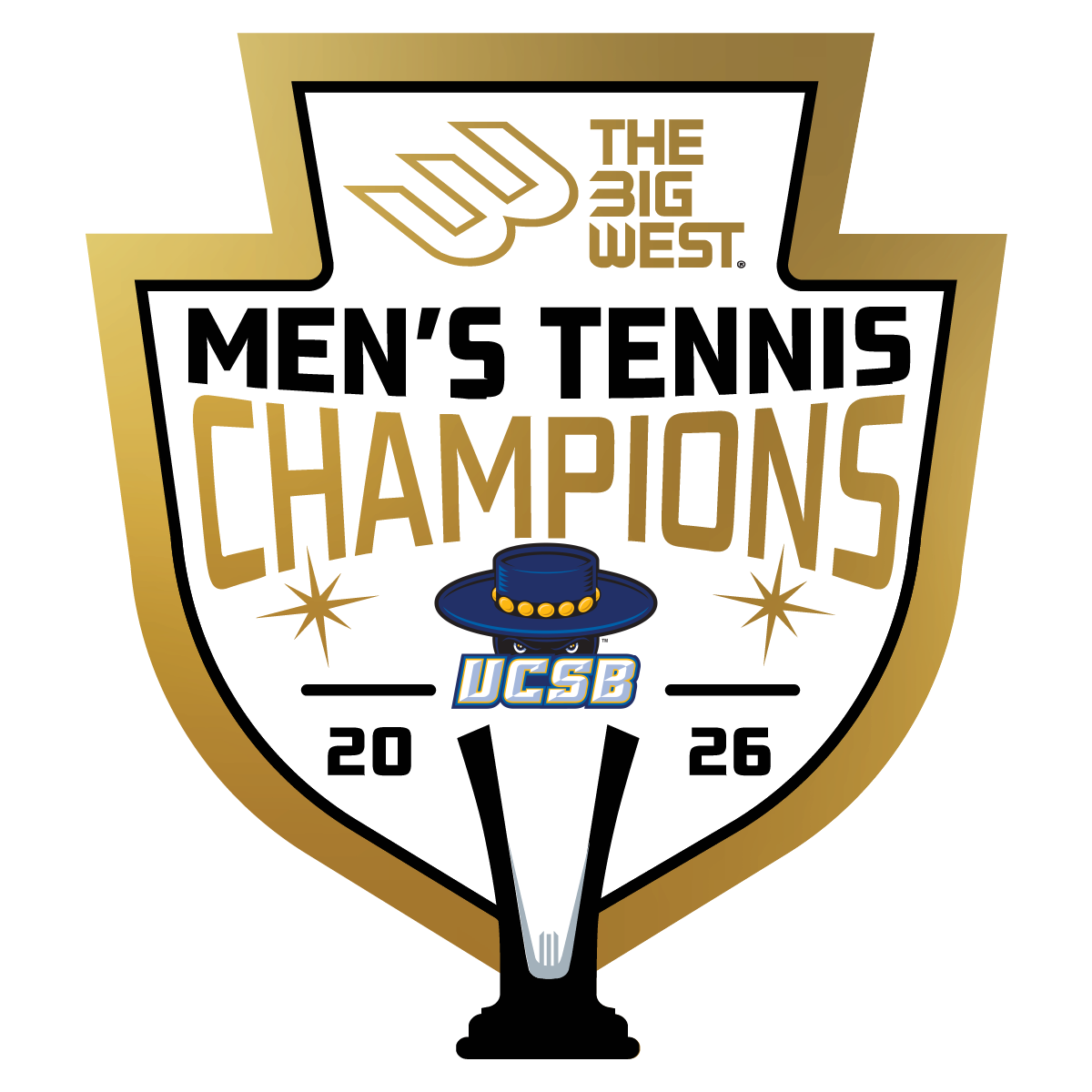 UCSB - 2026 Men's Tennis Champions T-Shirt
