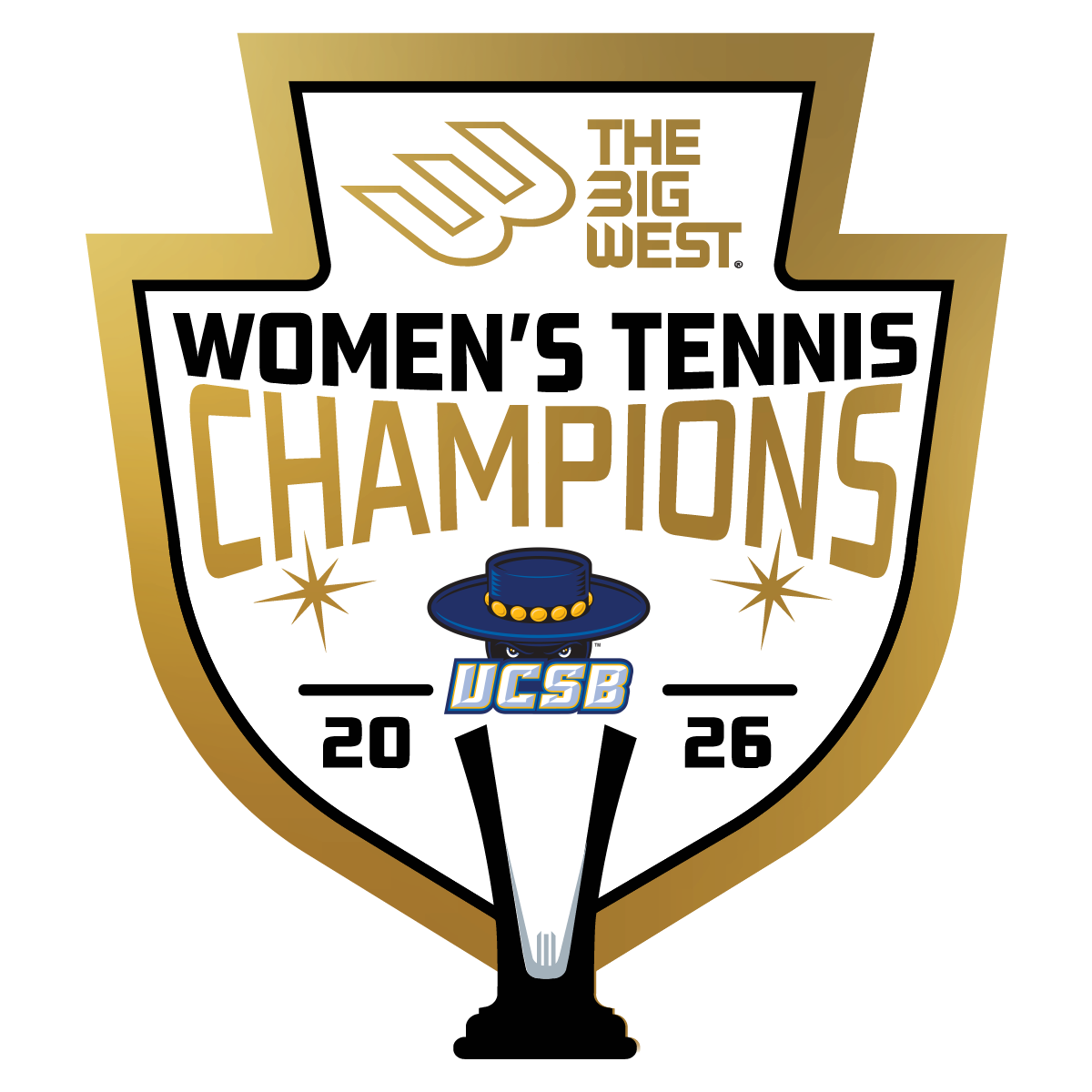 UCSB - 2026 Women's Tennis Champions T-Shirt