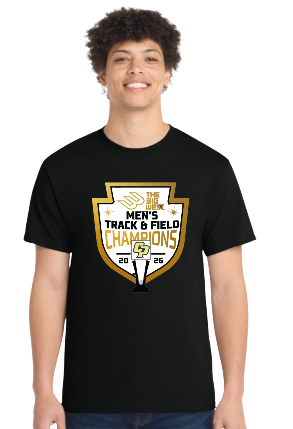 Cal Poly - 2026 Big West Men's Track & Field Champions T-Shirt