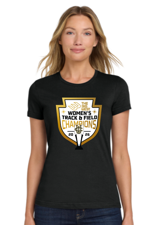 UC Irvine - 2026 Big West Women's Track & Field Champions T-Shirt