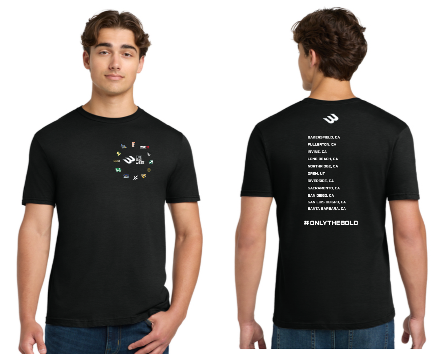 Big West New Era 2026 All Teams T-shirt
