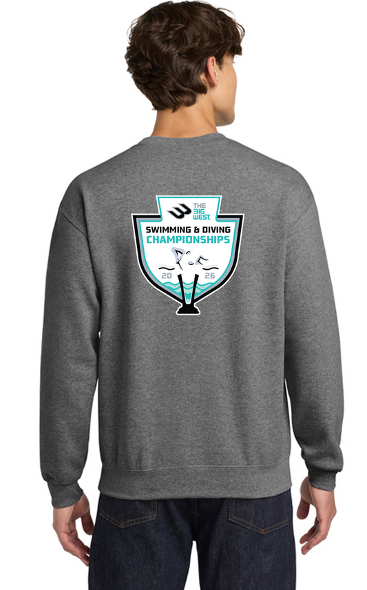 Men's & Women's Swim and Dive Championship Event Crewneck Sweatshirt