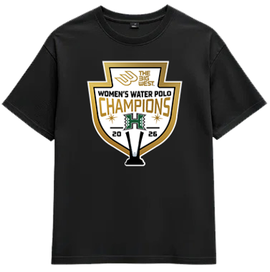 University of Hawaii Rainbow Wahine Women's Water Polo Champions T-Shirt