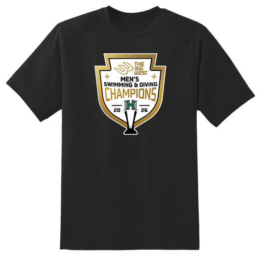 Hawai'i - 2026 Men's Swimming & Diving Champions T-Shirt