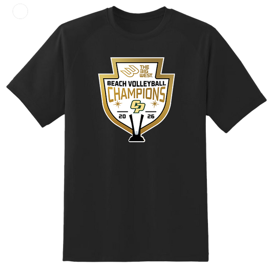 Cal Poly - Big West Beach Volleyball Champions T-Shirt